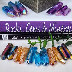 Aura Quartz Crystal Point
