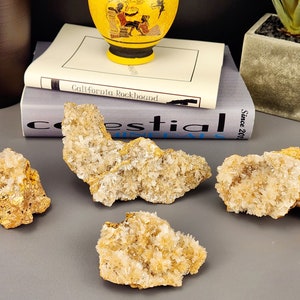 Hemimorphite Crystal Clear Spray Cluster Mineral Specimen