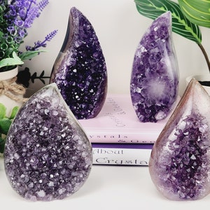 Amethyst Crystal Flame