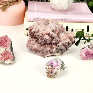 Spécimen de cristal de calcite Cobalto