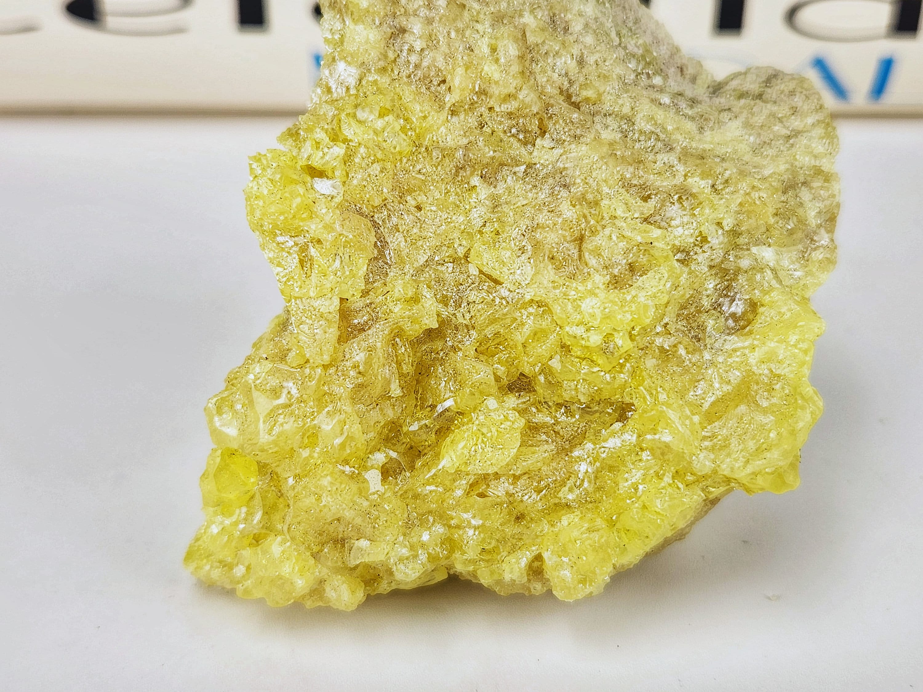 Sulfur native & Authentic Crystal Mineral Specimen Etsy
