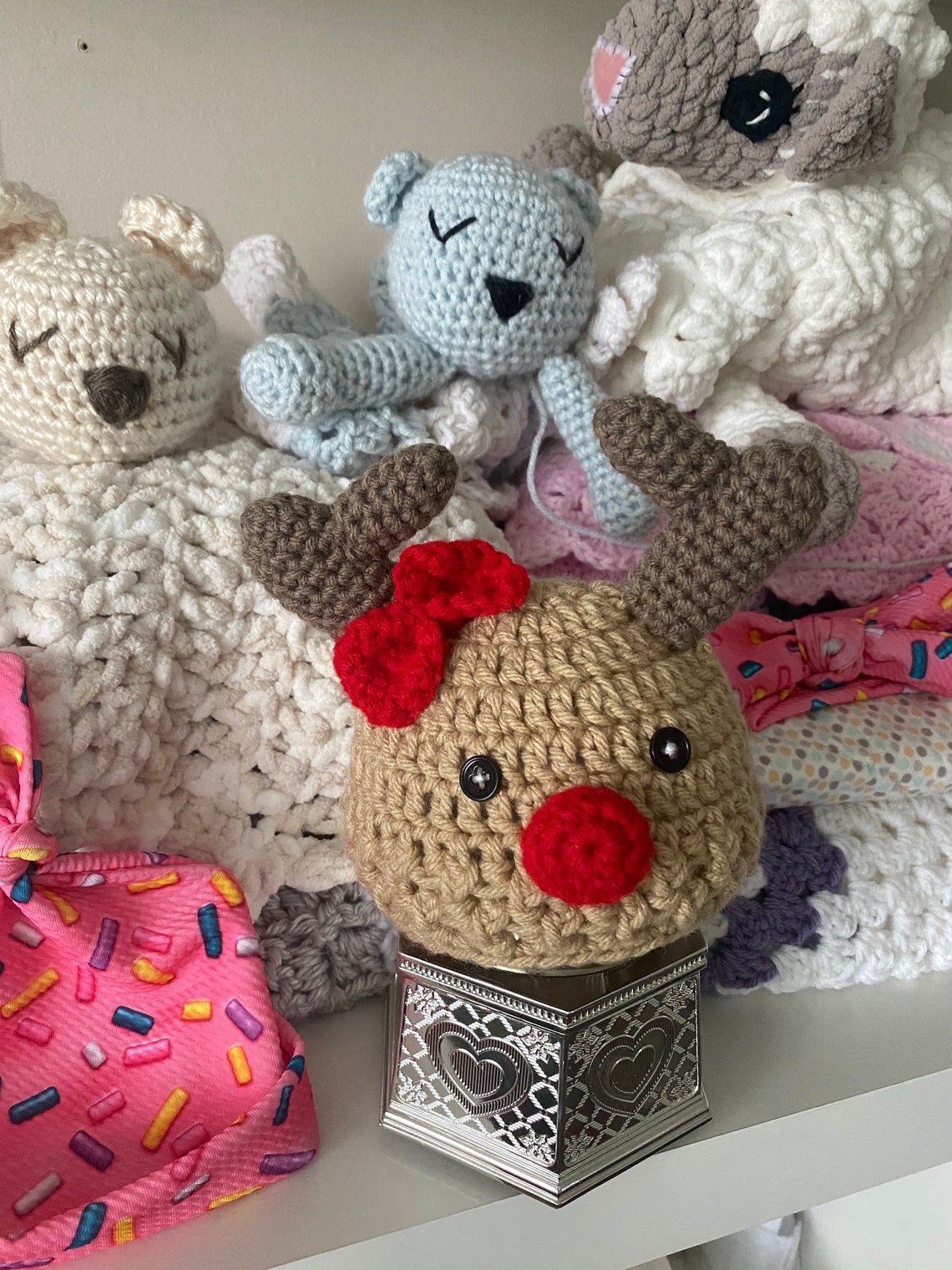Handmade adorable Christmas holiday hats can you and prop | Etsy