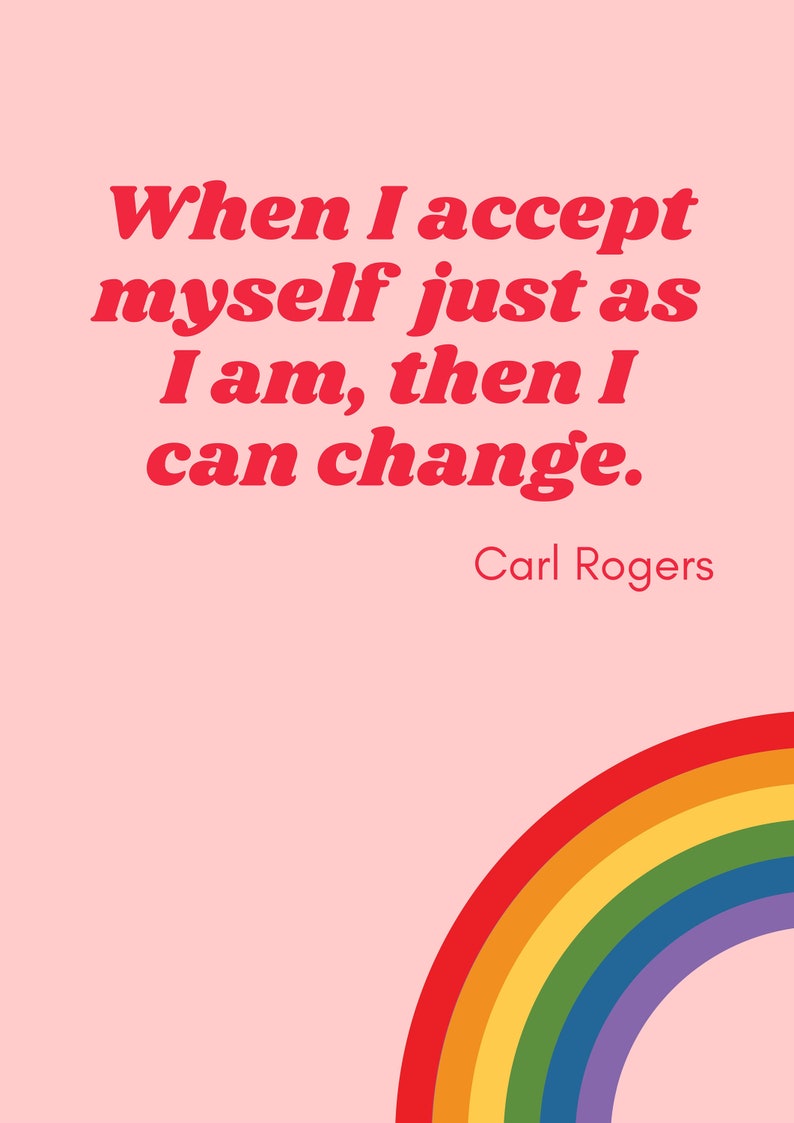 Citation De Carl Rogers Etsy Canada