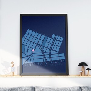 Besondere Moment Karte, Jahrestag / Brautparty / Hochzeitsgeschenk, 20 x 10 oder 11 x 14 Zoll Art Print, personalisiertes Geschenk