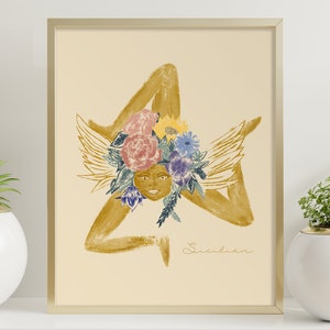 Trinacria siciliana, impressão 8x10 ou 11 x 14, decoração italiana de alta qualidade
