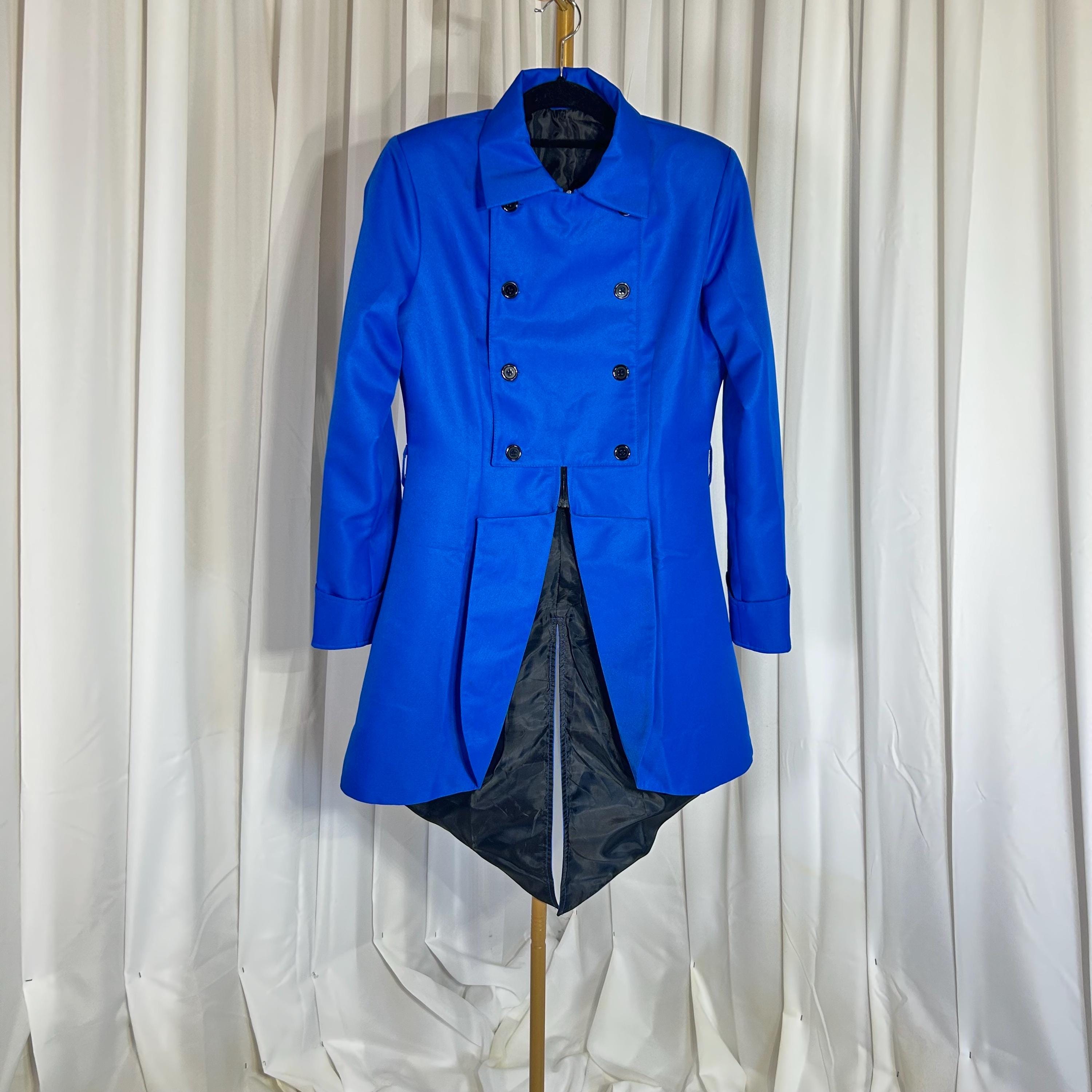 Blue Tail Coat - Etsy