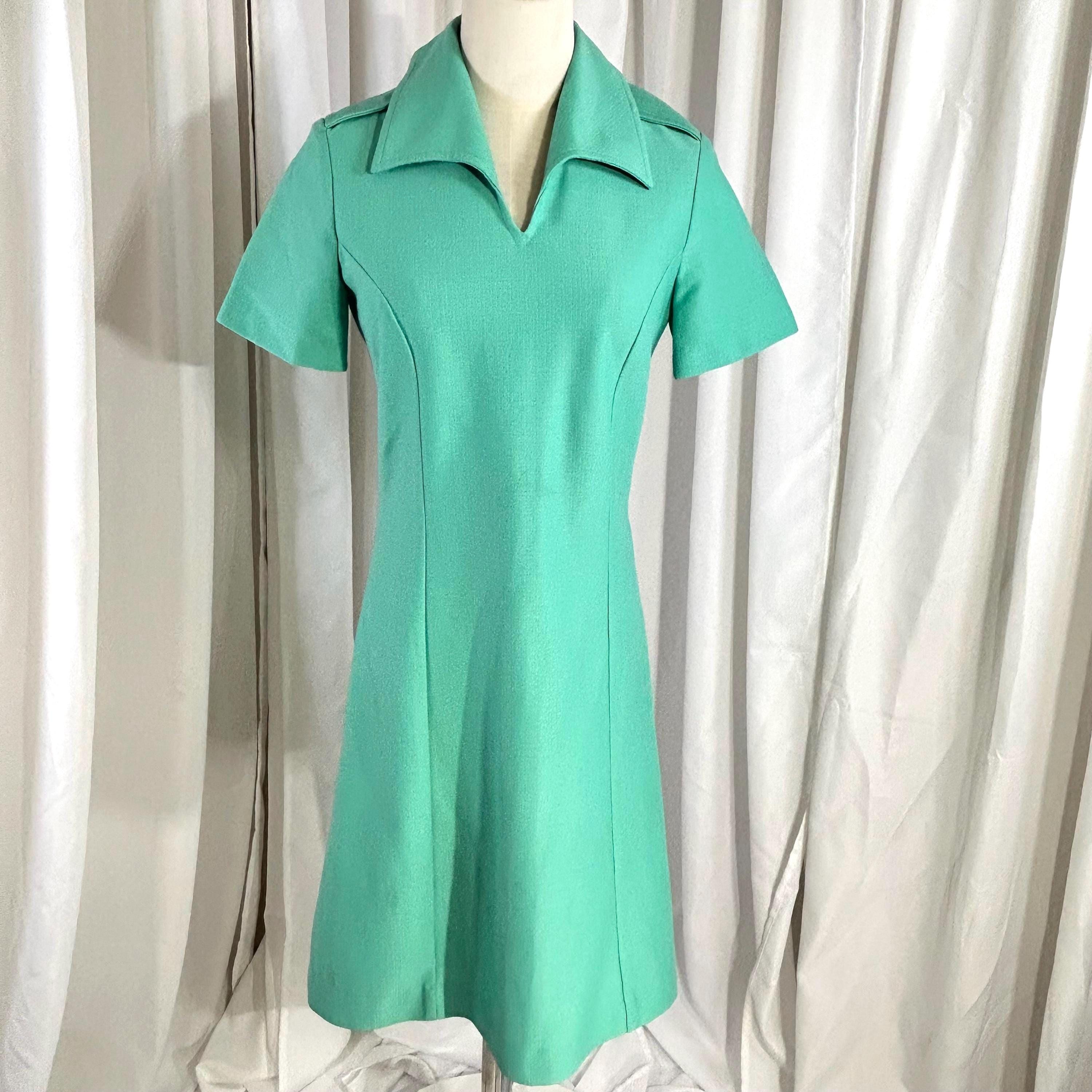 Green Nurse Dress - Etsy
