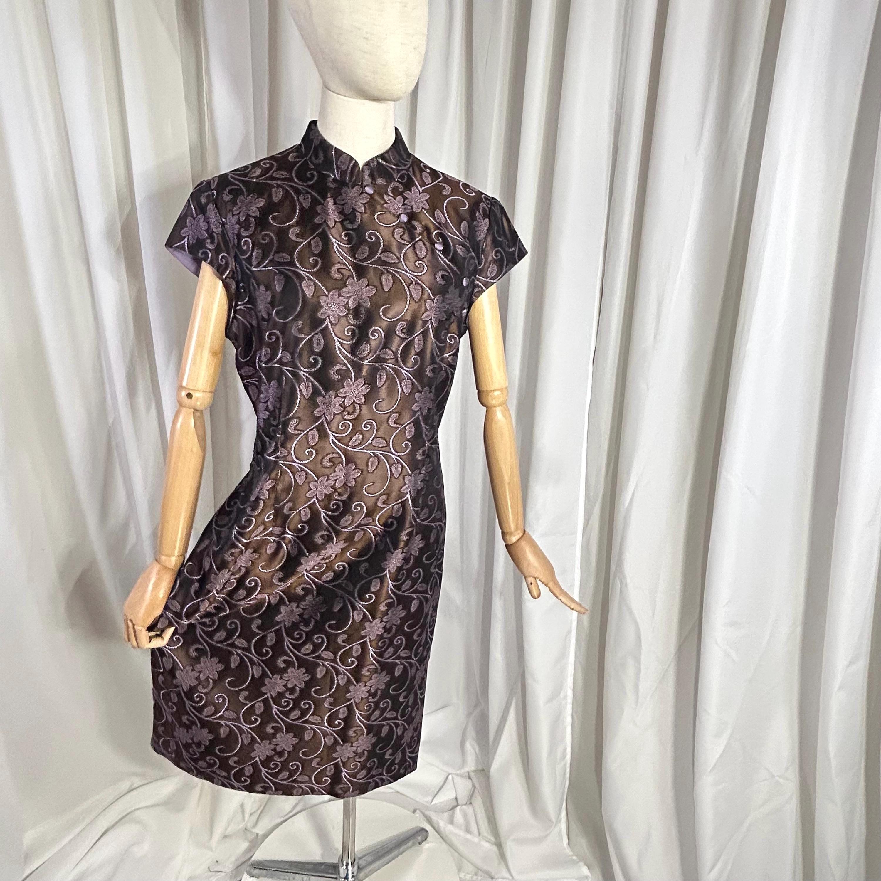 Metallic Brocade Dress - Etsy