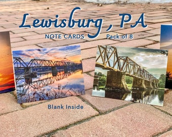 Lewisburg Note Cards - Pack of 8