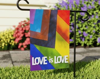Love is Love Pride Garden Flag