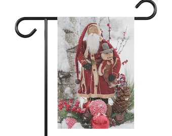 2023 Featured Santa Photo Garden Flag