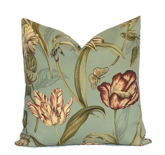 Fl Blue Outdoor Decorative Throw Pillow Shabby Chic Fl Blue Outdoor Decorative Throw, Shabby Chic Outdoor Pillows