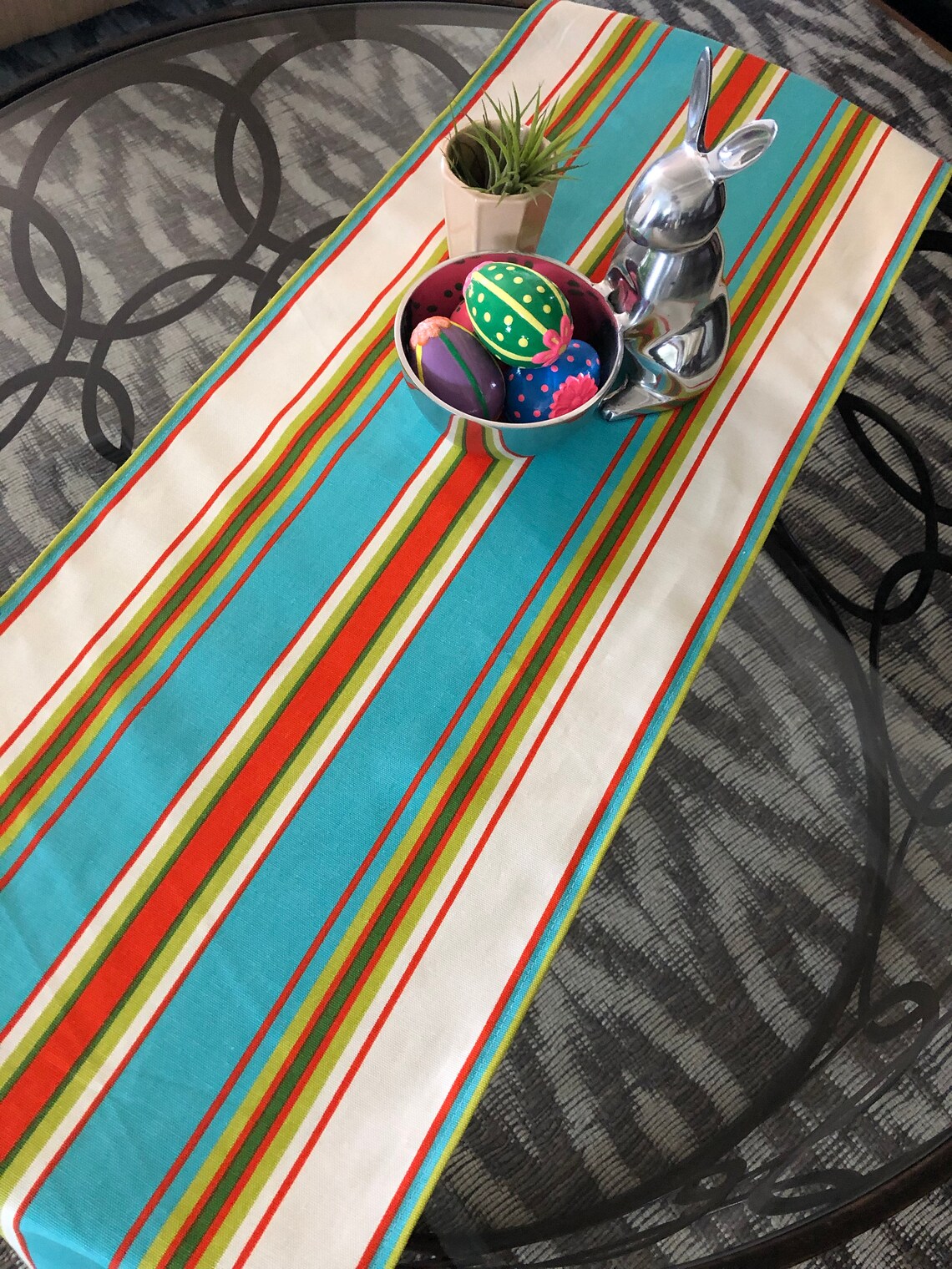 Stripe Farmhouse Table Runner 12 Kitchen or Sofa Etsy