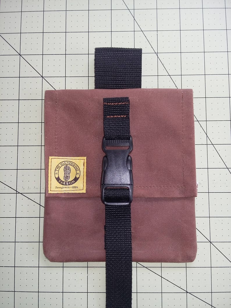 Waxed Canvas Belt Pouch / Possibles Pouch Etsy