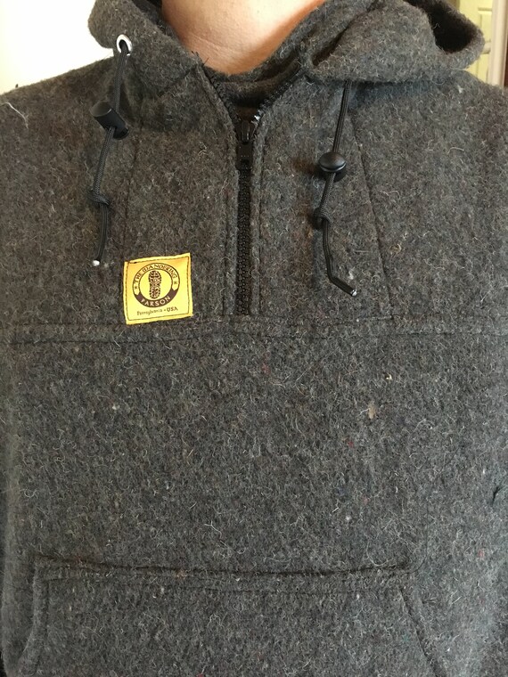 Wool anorak online hoodie
