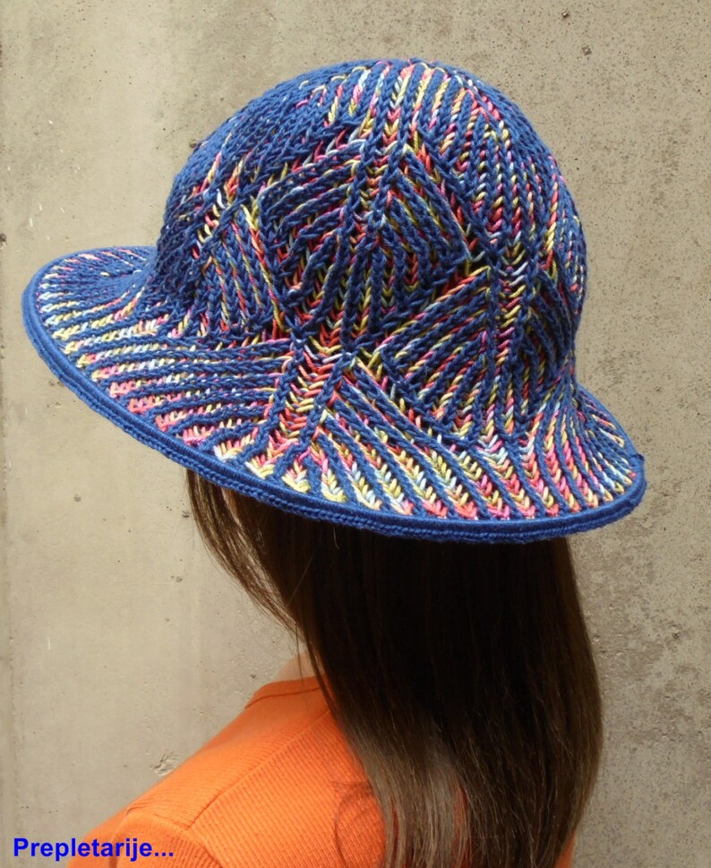 Women's Bucket Sun Hat Colorful Brimmed Hat Cotton Sun Hat Etsy UK