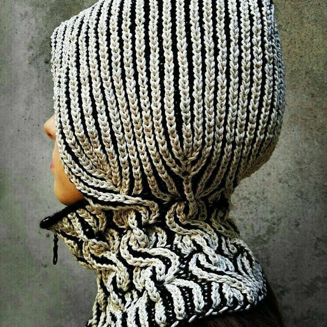 Balaclava Women's, Lux Winter Balaclava, Helmet Hat, Unique Xmas Gift