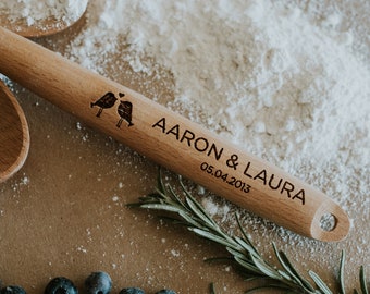 Love Birds, Wooden Spoon, Love Birds Wedding, Wedding Gift, Anniversary Gift, Personalized Gift, Christmas 2018, Gift for Parents, Wife Gift