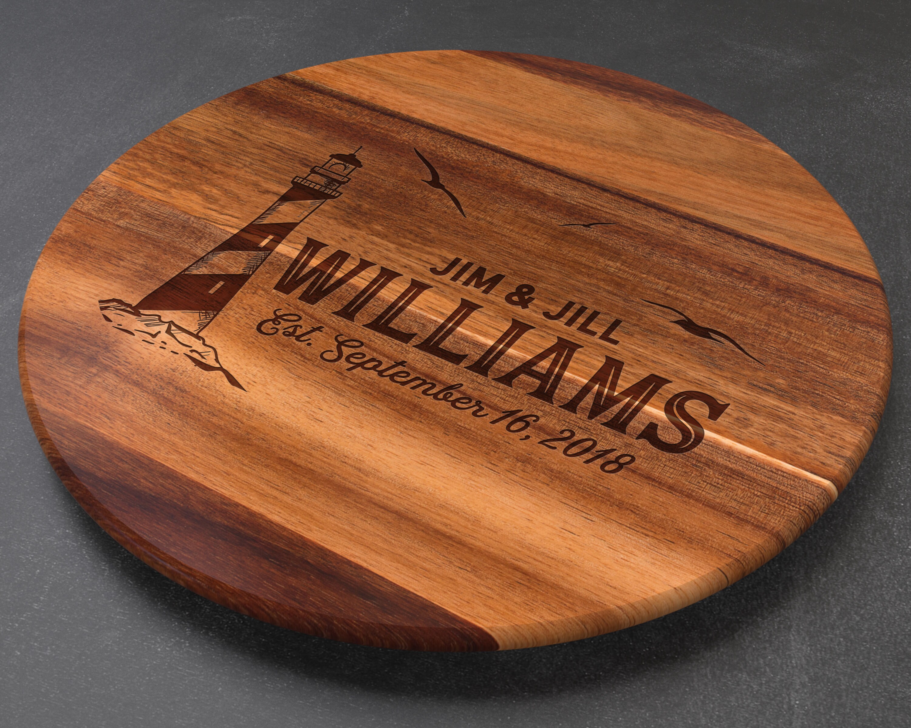 Personalized Lazy Susan Wedding Gift Personalized Wedding Etsy