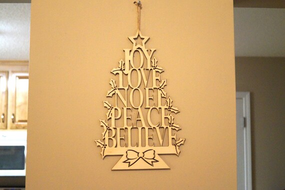 wooden laser cut christmas decoration joy love noel peace believe merry christmas ornament door wreath flourish wood garnish - Wooden Laser Cut Christmas Decorations wooden laser cut christmas decoration joy love noel peace believe merry christmas ornament door wreath flourish wood garnish - Wooden Laser Cut Christmas Decorations