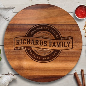 Personalized Lazy Susan, Wedding Gift, Personalized Wedding Gift, Anniversary Gift, Best Friend Gift, Wife Gift, Personalised Lazy Susan