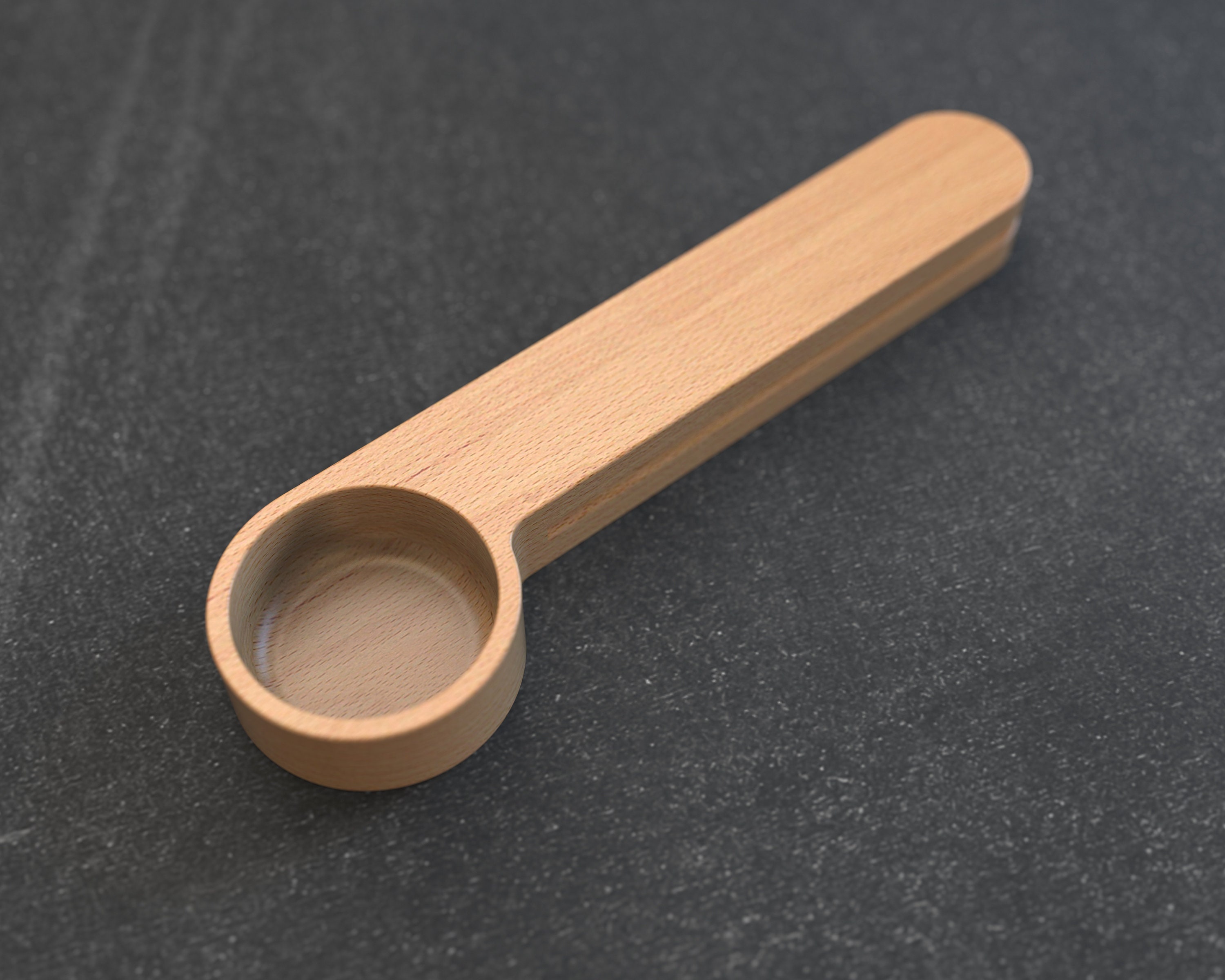 Personalized Coffee Scoop Bag Clip Coffee Spoon Wooden Etsy