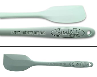 Mother's Day Personalized Spatula, Customized Silicone Spatula, Silicone Spatula, Gift for Her, Baking Gift, Embossed Spatula, Gift for Mom