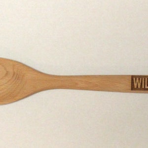 Wooden Spoon, Family Gift, Engraved Wooden Spoon, Personalized Spoon, Wooden Spoon, Gift for Her, Baking Gift, Cooking Gift, Engraved Spoon image 6