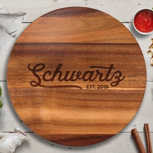 Personalized Lazy Susan, Wedding Gift, Personalized Wedding Gift, Anniversary Gift, Best Friend Gift, Wife Gift, Personalised Lazy Susan