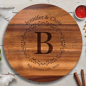 Lazy Susan, Christmas Gift, Custom Lazy Susan, Personalized Lazy Susan, Personalised Lazy Susan, Lazy Susan Turntable, Wood Lazy Susan