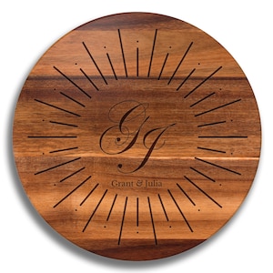 Lazy Susan, Christmas Gift, Custom Lazy Susan, Personalized Lazy Susan, Personalised Lazy Susan, Lazy Susan Turntable, Wood Lazy Susan