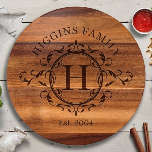 Pineapple Personalized Lazy Susan Wedding Gift Personalized Etsy