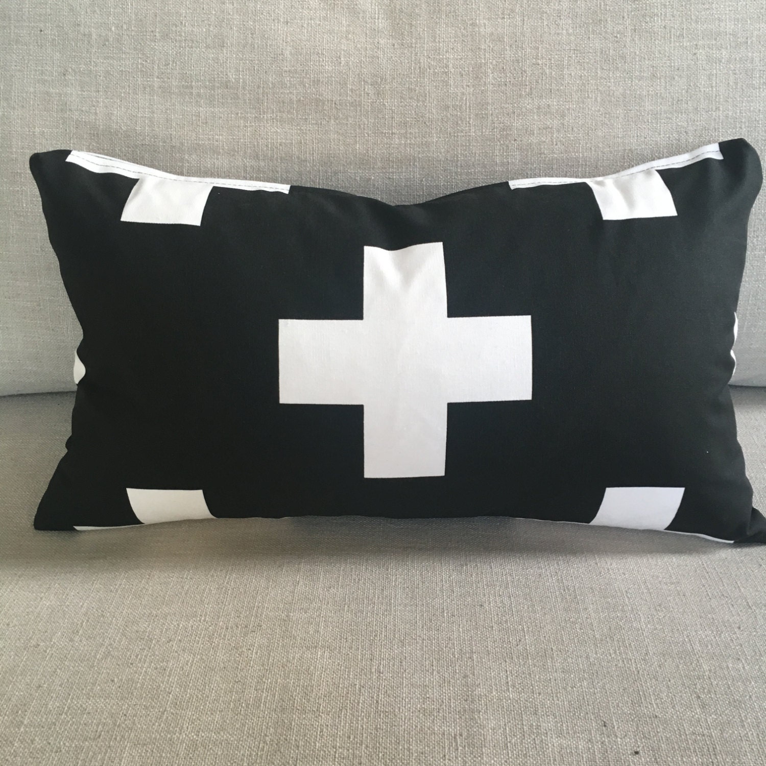 - Swiss Cross Decorative Pillow