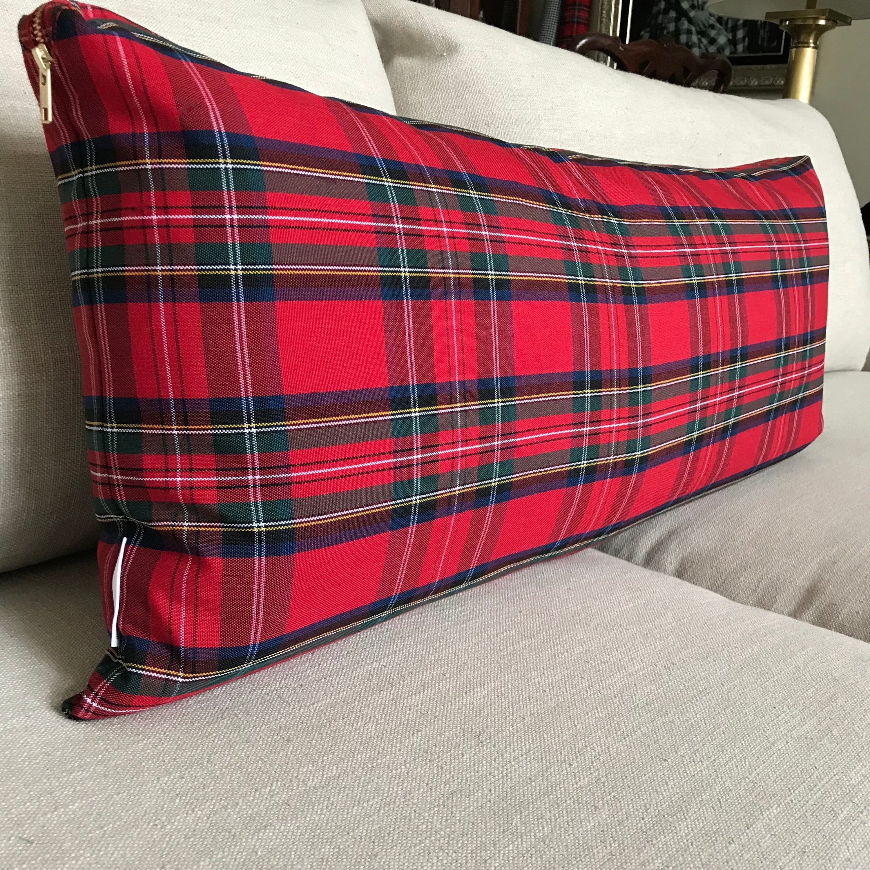 Cheers.US Chair Cushions for Dining Chairs, Square Plaid Design