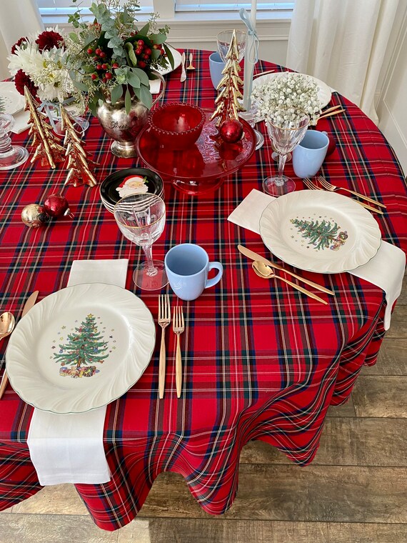 Avanti Linens Spode Christmas Tree Collection, cotone, multicolore, 3