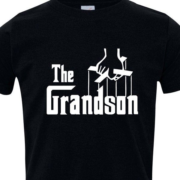 The Grandson - Kids Tee, Funny Matching Family Shirt, Dad and Grandpa