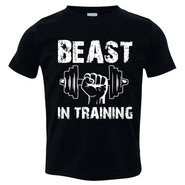 Beast In Training - Funny Kids Shirt, Matching Outfit With Dad