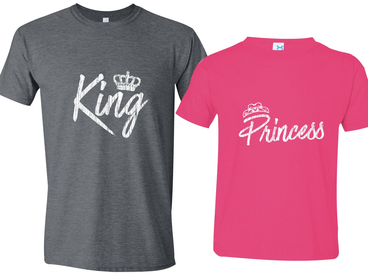 Dad Daughter Matching Shirts Princess and King Dad Daughter | Etsy
