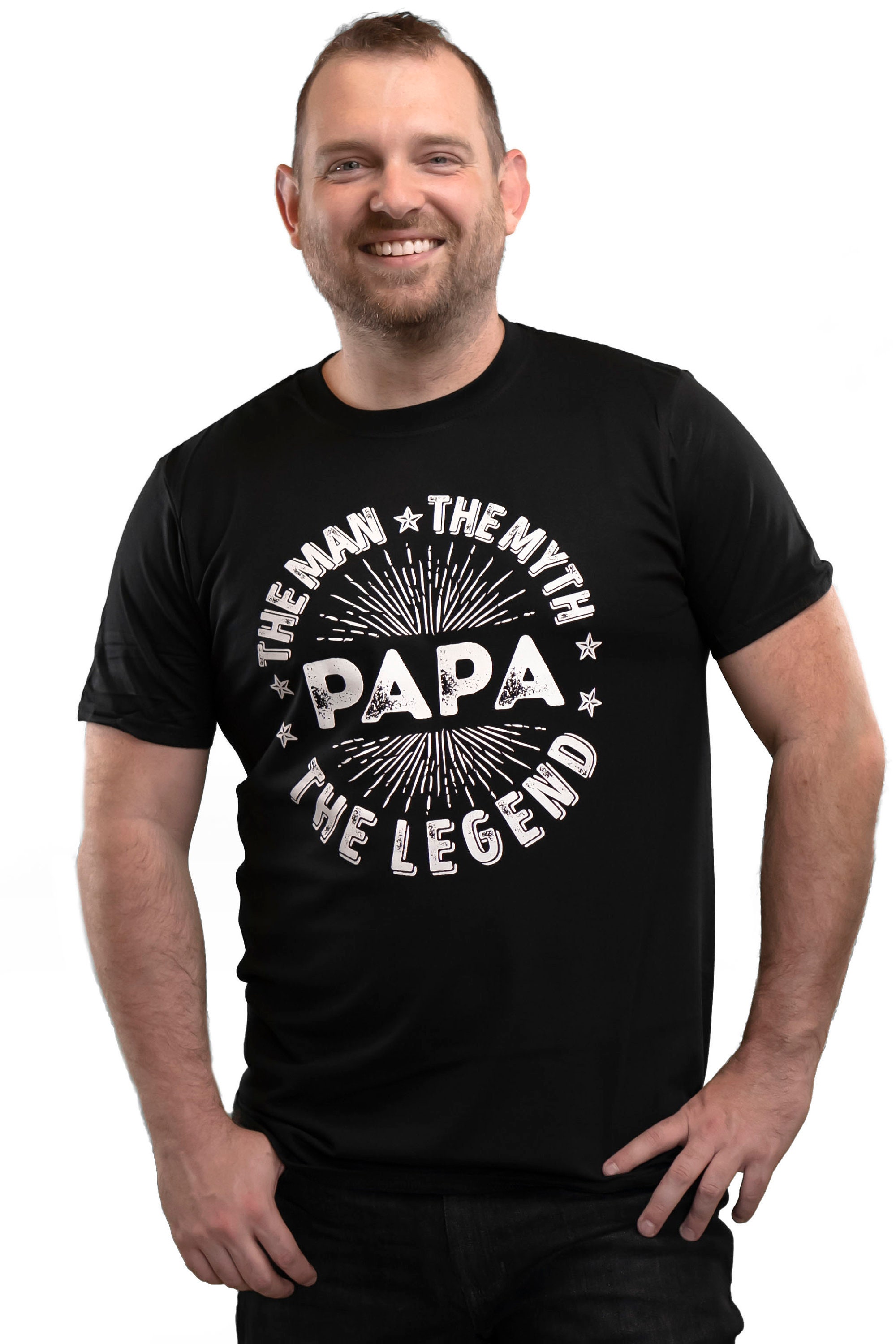 Papa the Man the Myth the Legend Funny Shirt Gift for - Etsy