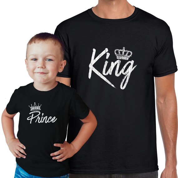 Prince Princess King Queen Crown Novelty T-Shirt Design Prince Princess King Queen Crown Novelty T-Shirt Design