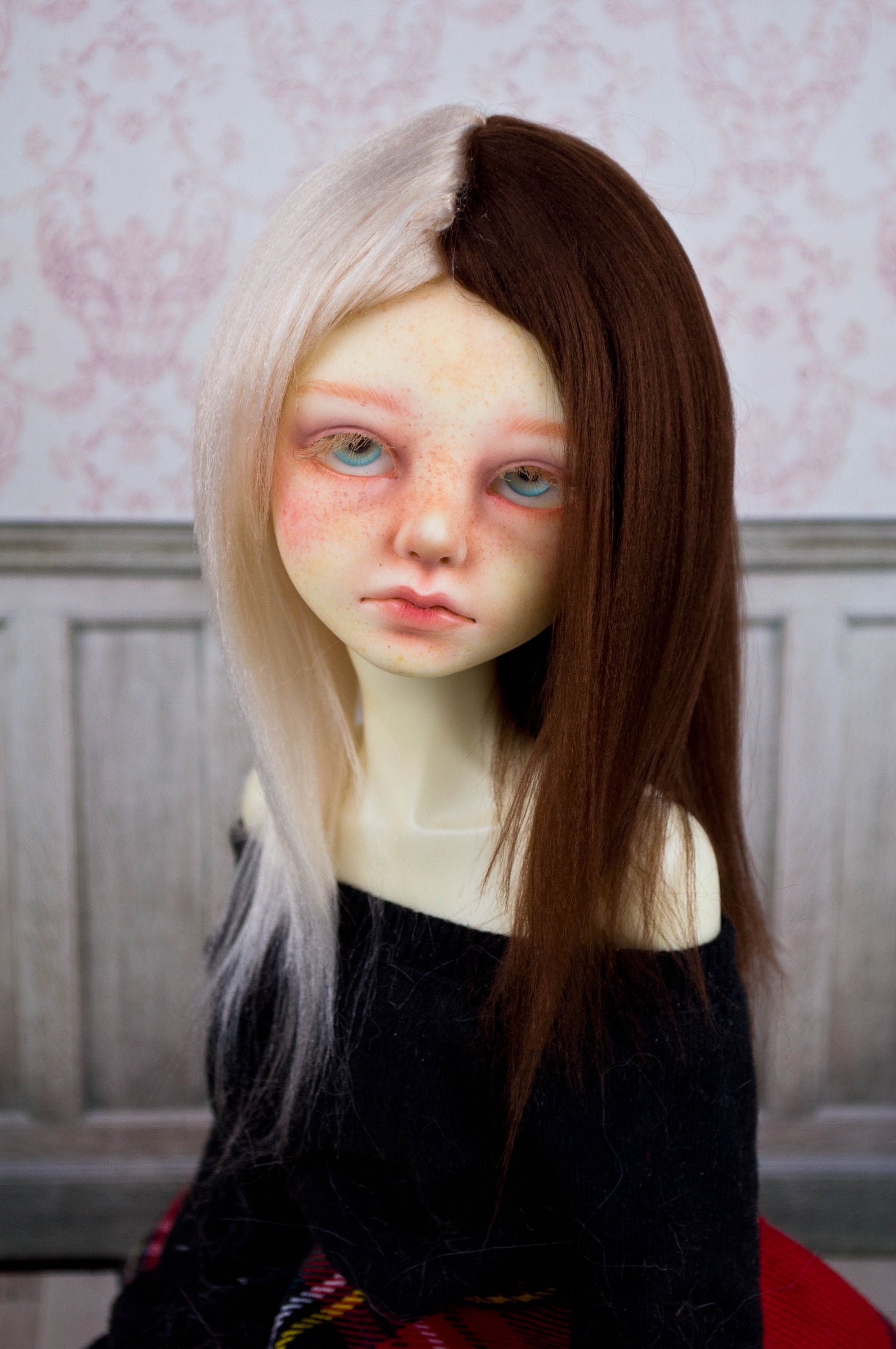 bjd yarn wig