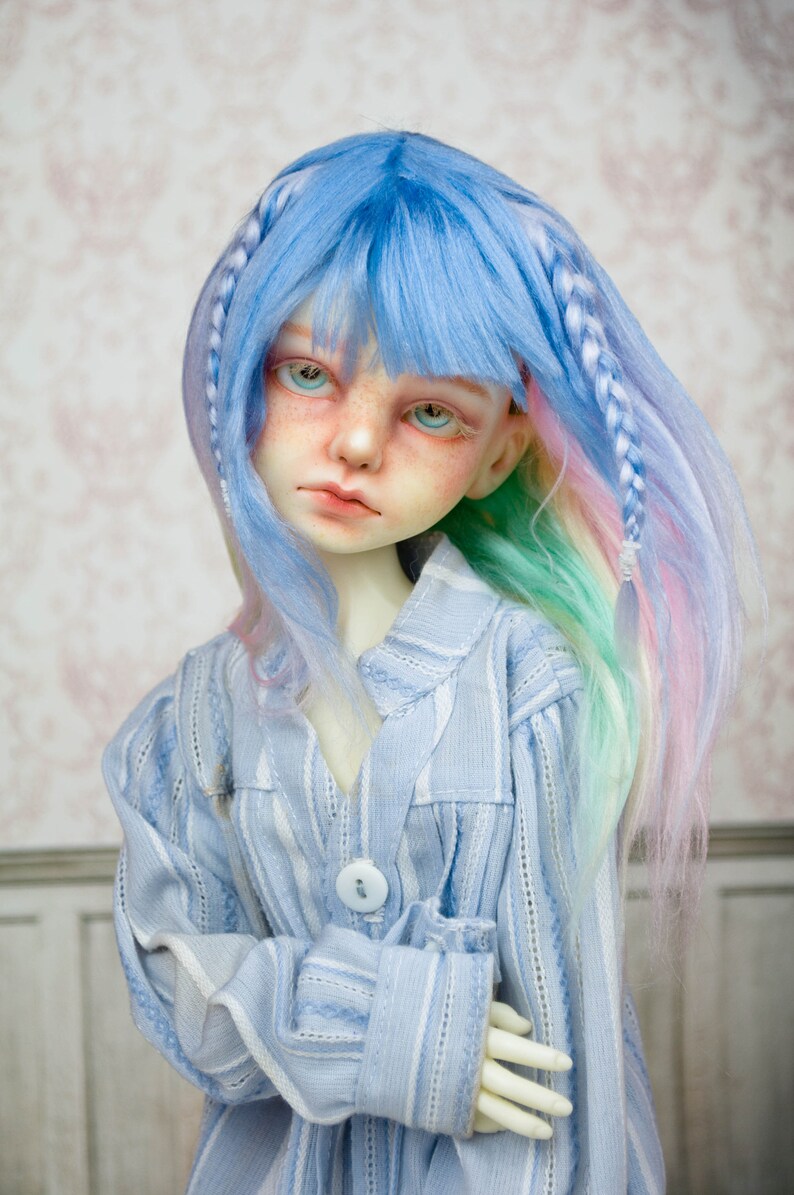 bjd yarn wig