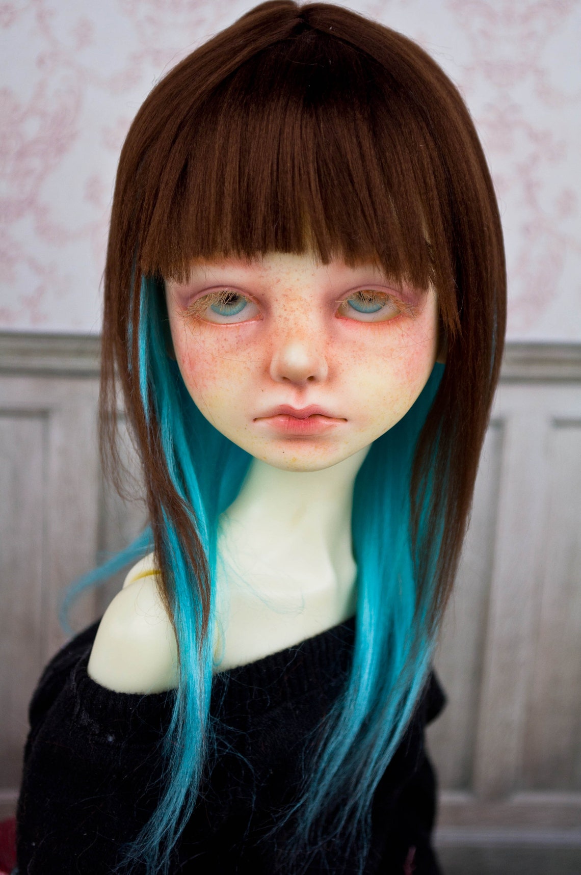 bjd yarn wig