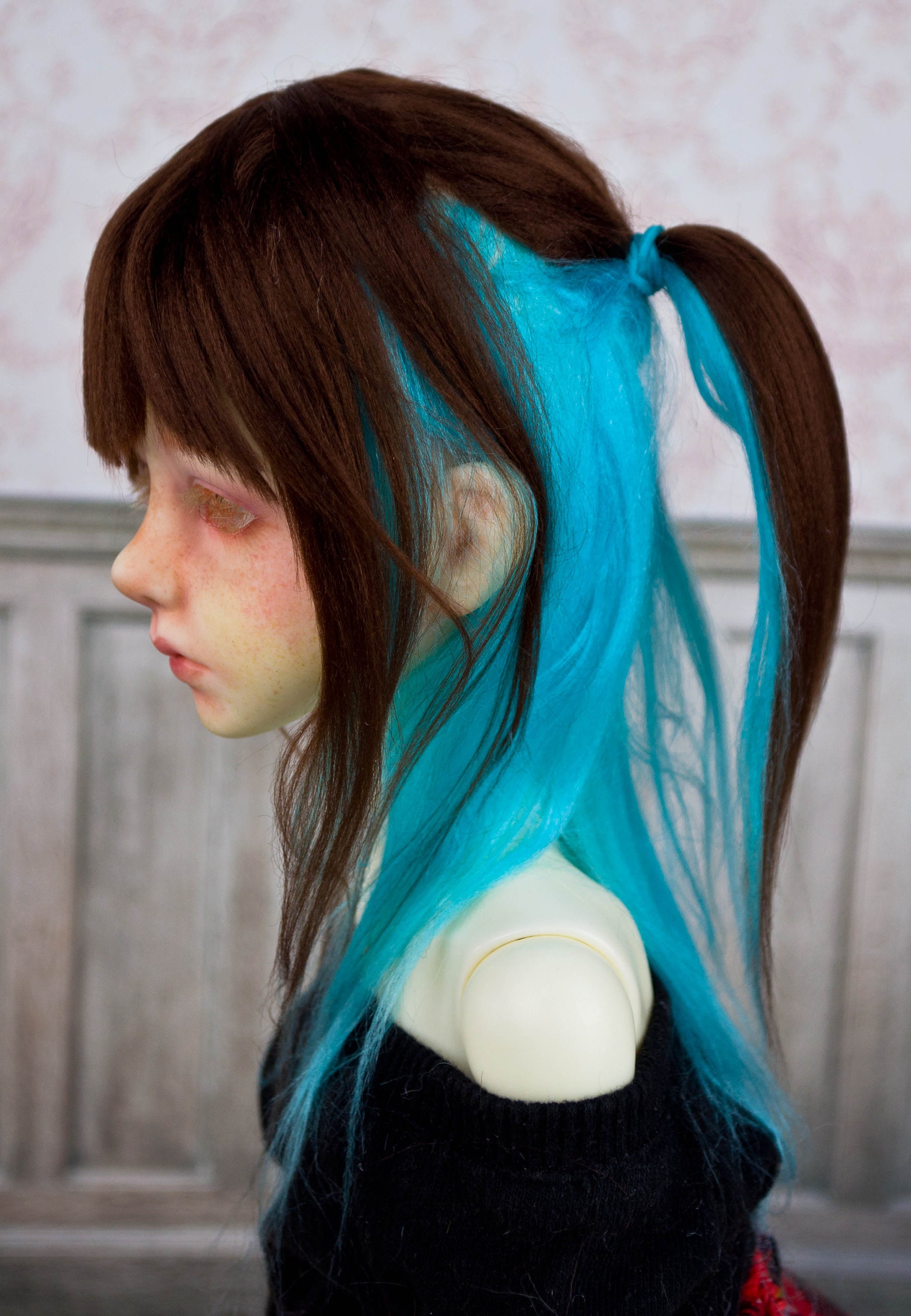 bjd yarn wig