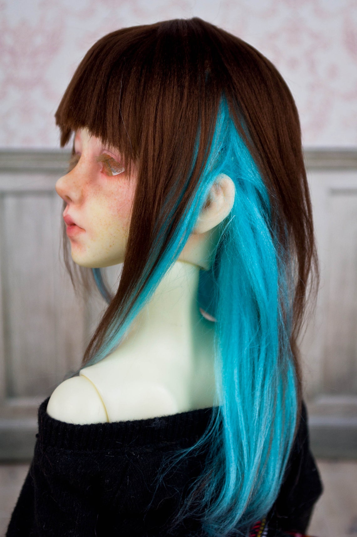 bjd yarn wig