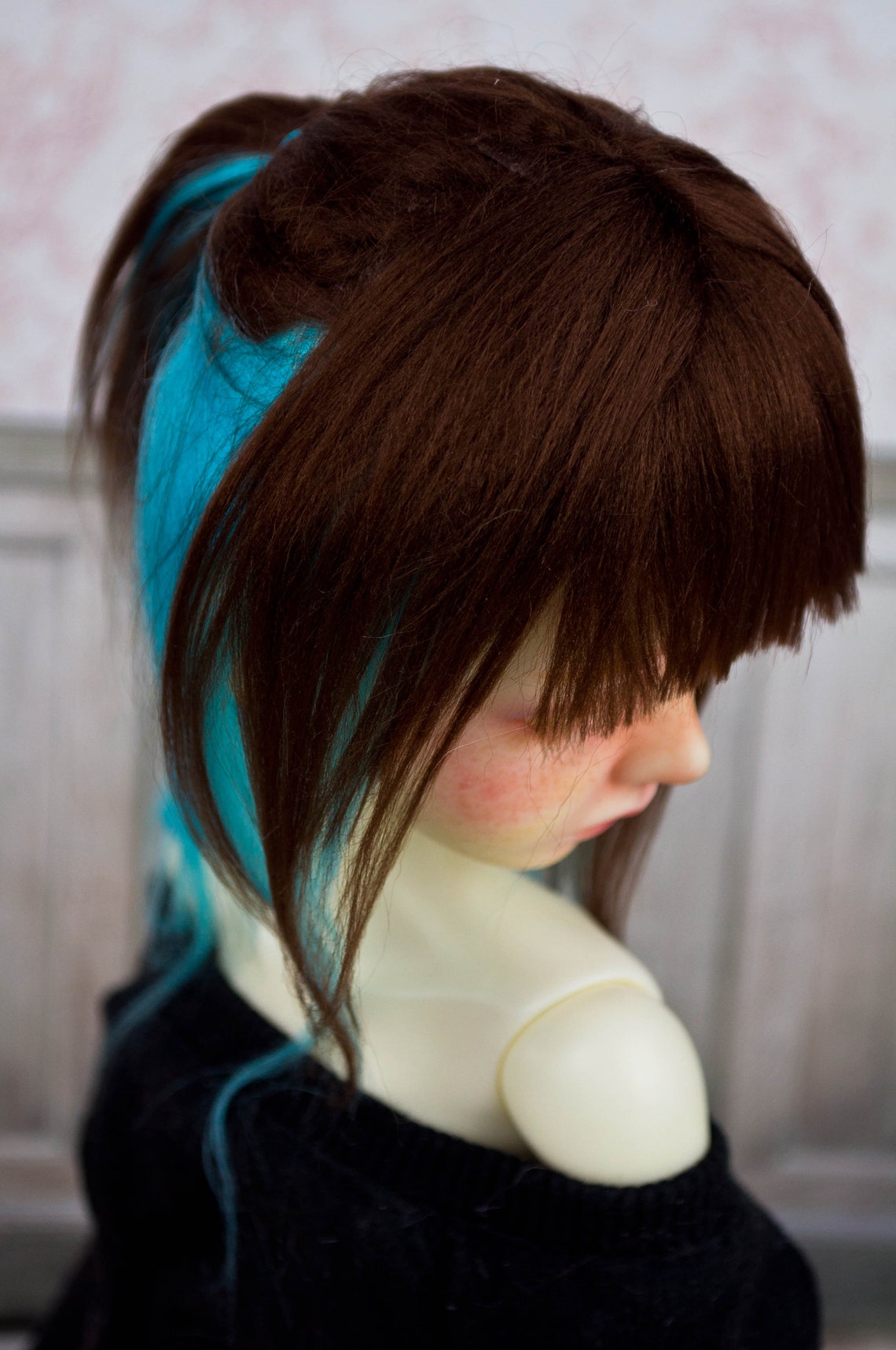 bjd yarn wig
