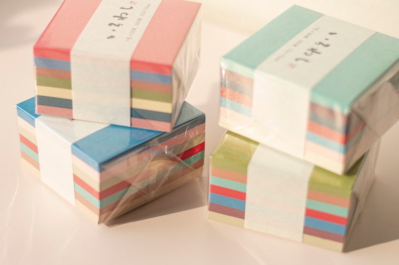 Mini Colorful Traditional Origami Paper Pack 350 Sheets / Etsy
