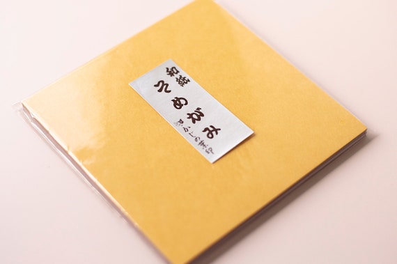 Japanese Washi Origami Paper Solid Colors Handicraft Folk Paper Stationery Craft Supplies