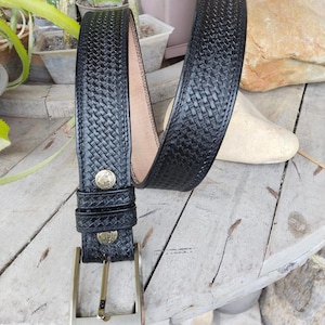 Handmade Men&#39;s Western Leather Belt Personalized Leather Belts Genuine Full Grain Tooled Leather Belt Removable Buckle Cowboy Belt Strap