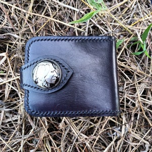 Personalisierte Leder Herren Brieftasche Leder Bifold Brieftasche Leder Benutzerdefinierte Brieftasche Jubiläum Geschenk für ihn, Mann, Freund, Männer, Vater, Vater